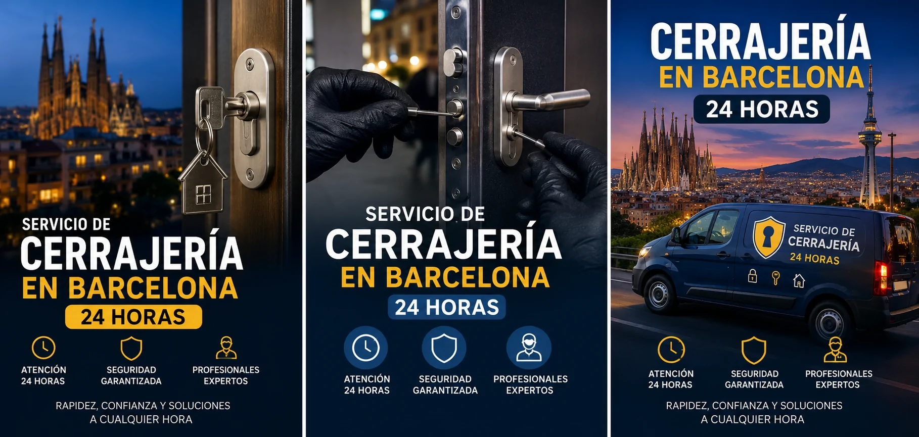 Servicio de Cerrajeria 24 Horas - Servicio de Cerrajer&iacute;a en Barcelona 24 Horas