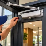 Cierrapuertas Muelles para Puertas 150x150 - Abrepuertas Electrico Automatico